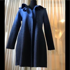 NIC + ZOE blue and black ombré duster. Size Large